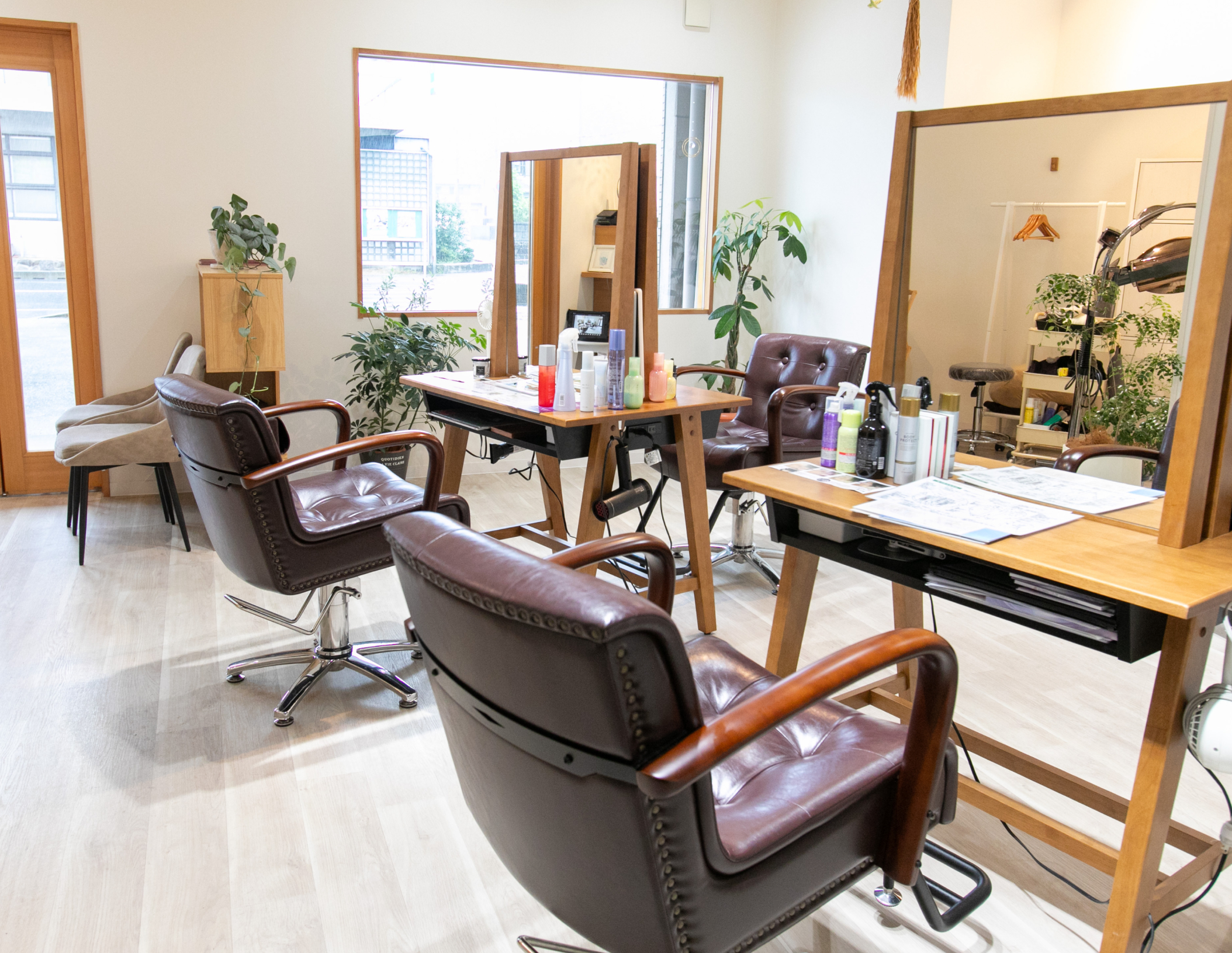 Laule’a hair design の店内